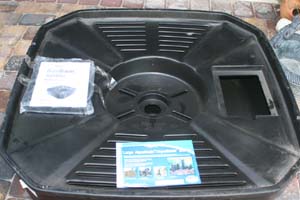 self contained pondless water feature basin kit